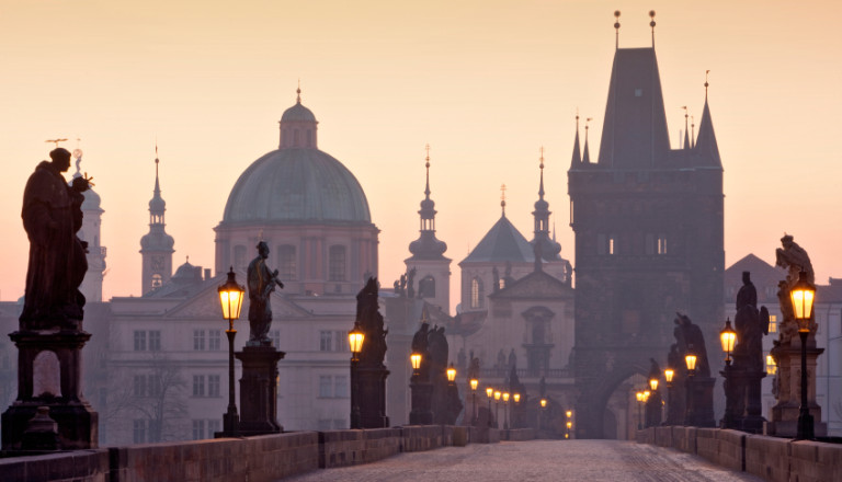 Die Karlsbrücke in Prag