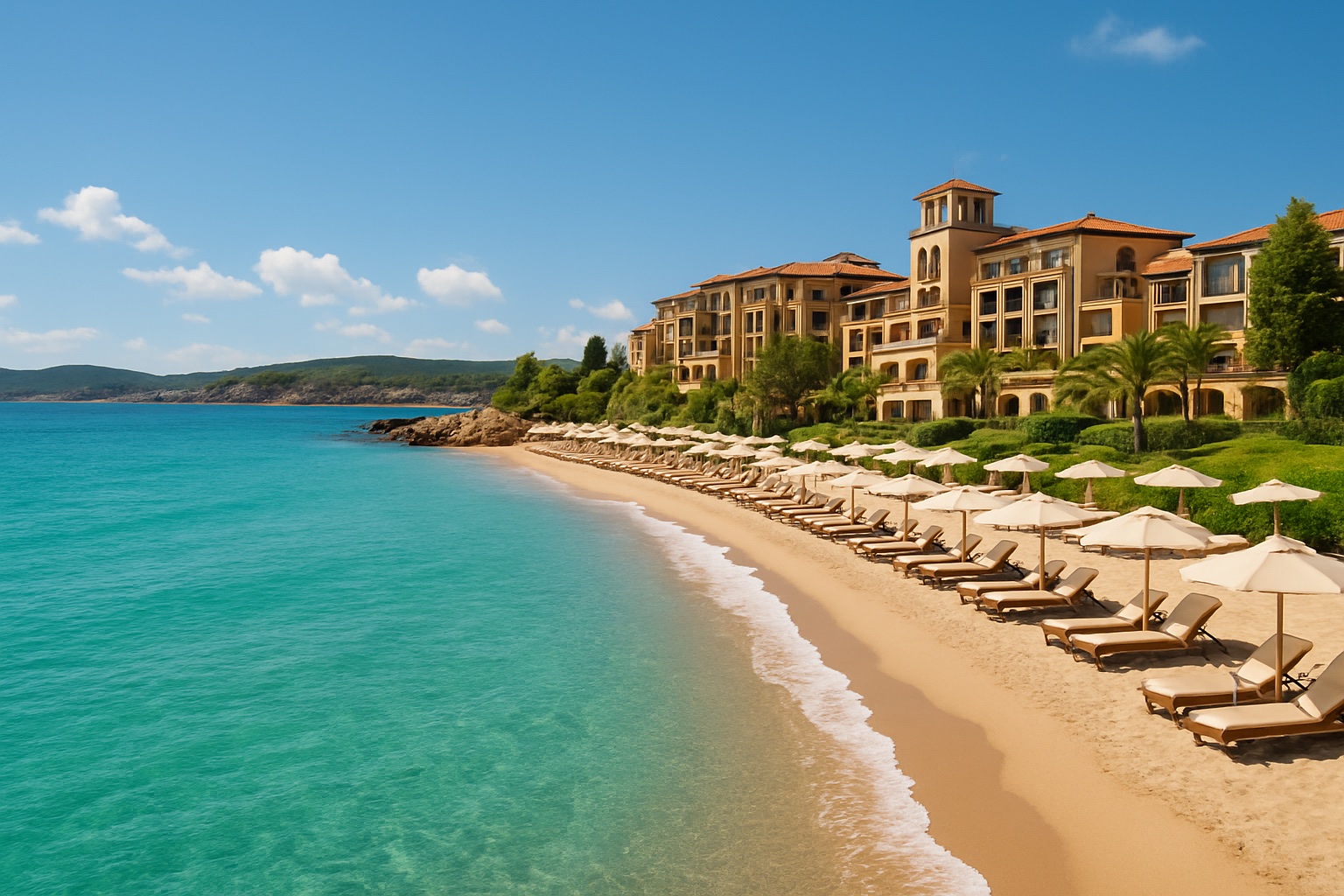 Luxusresort an der bulgarischen Schwarzmeerkueste