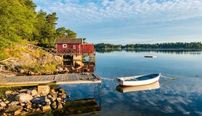 Schärengarten vor Stockholm