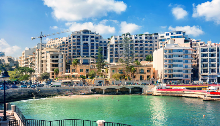 Spinola Bay, Malta