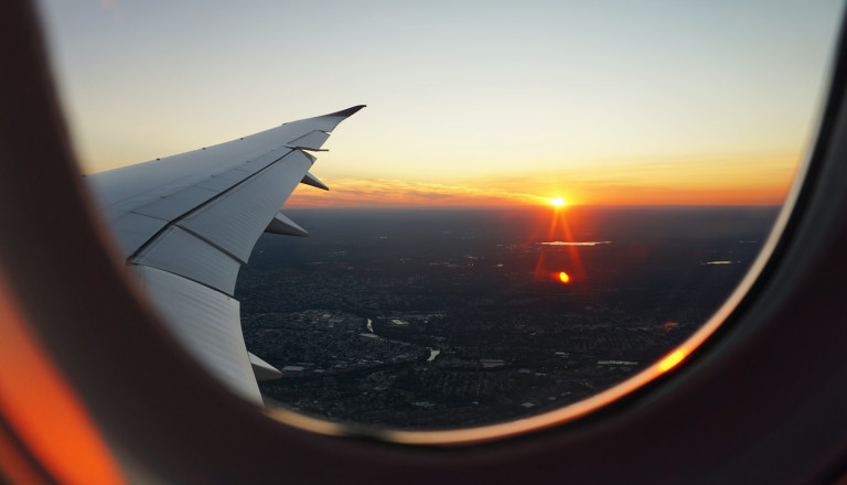 Sunset Plane